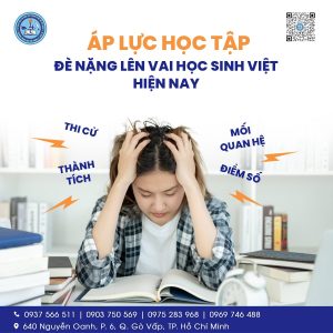 Áp lực học tập đè nặng lên vai học sinh Việt hiện nay