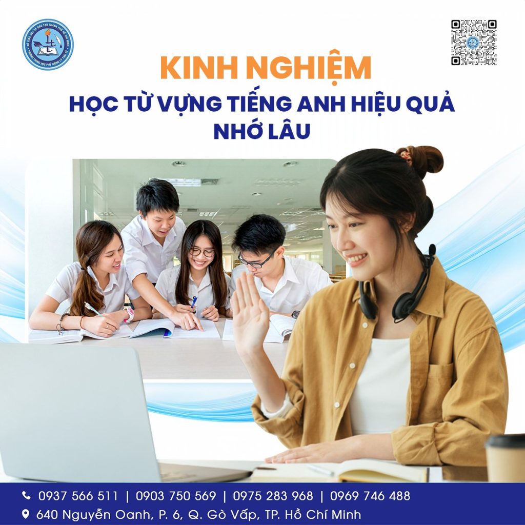 Kinh nghiệm học từ vựng tiếng Anh hiệu quả, nhớ lâuv