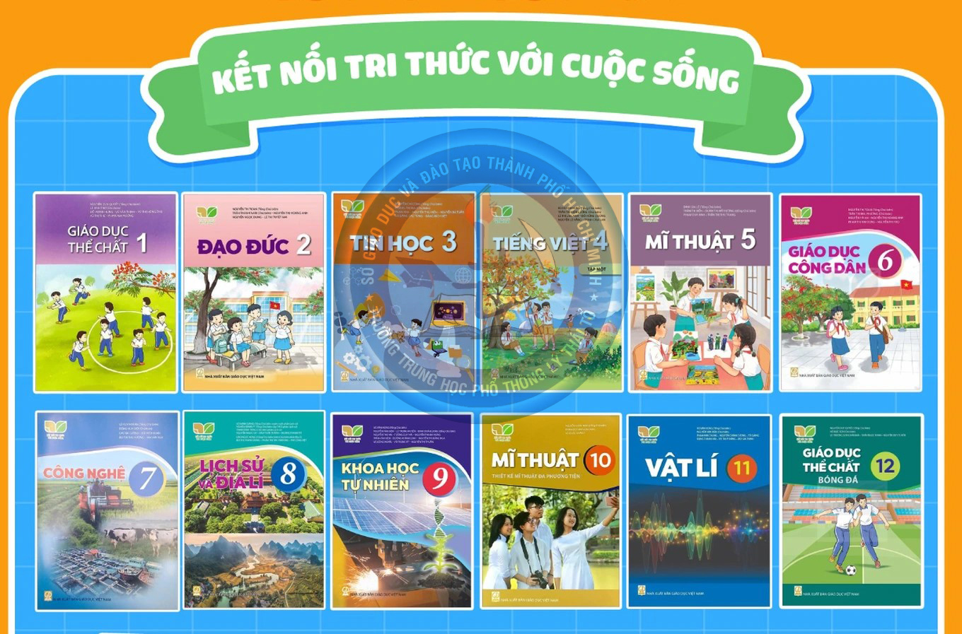 SGK Kết nối tri thức với cuộc sống được chọn làm sách giáo khoa thống nhất