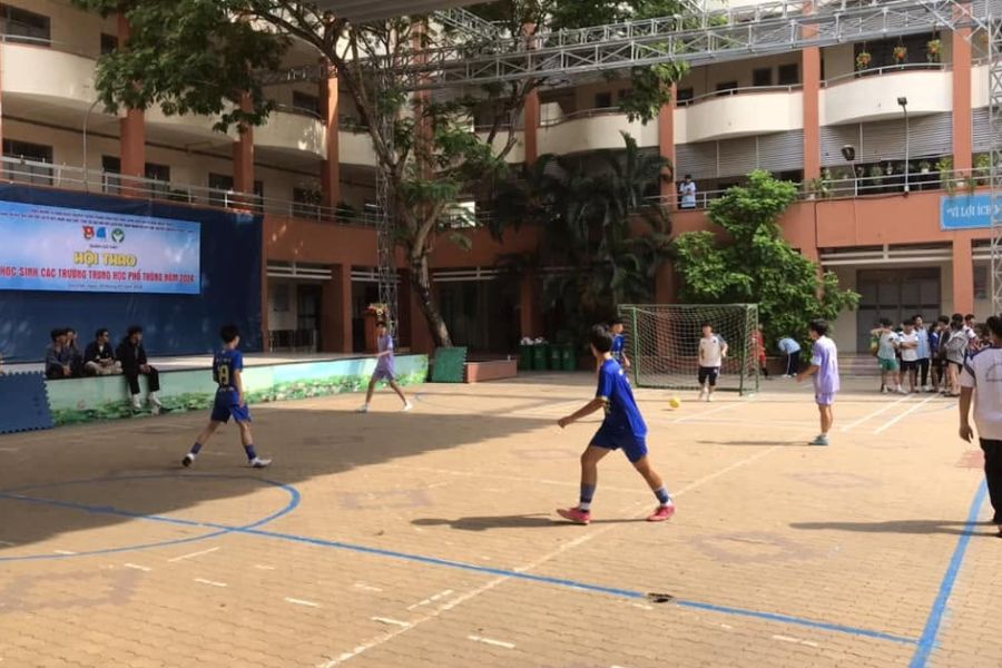 Hoạt động thể thao tại trường THPT Lý Thái Tổ