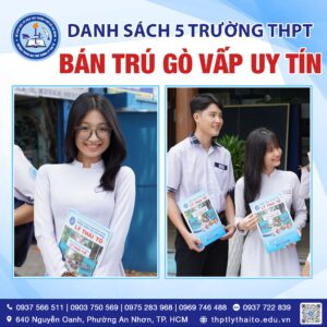 trường thpt bán trú gò vấp uy tín