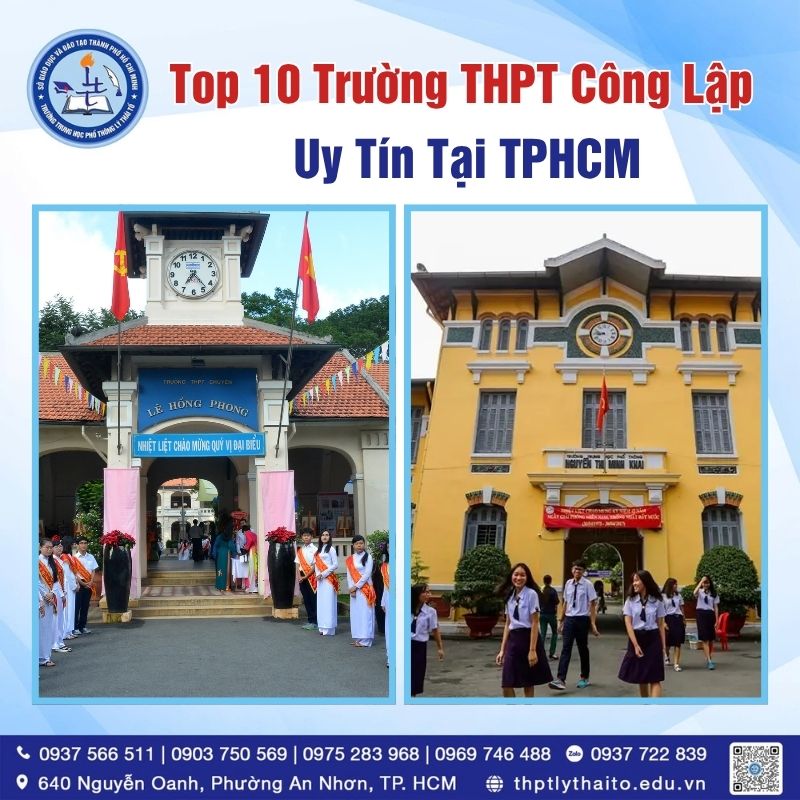 Top 10 Trường THPT Công Lập Uy Tín Tại TPHCM