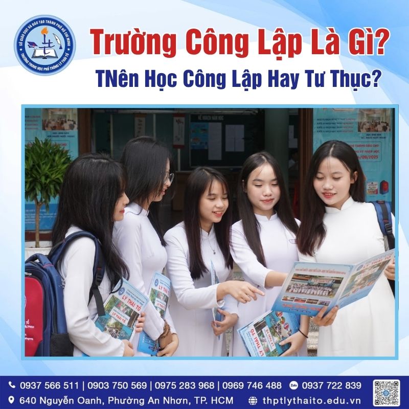 Trường Công Lập Là Gì Nên Học Công Lập Hay Tư Thục
